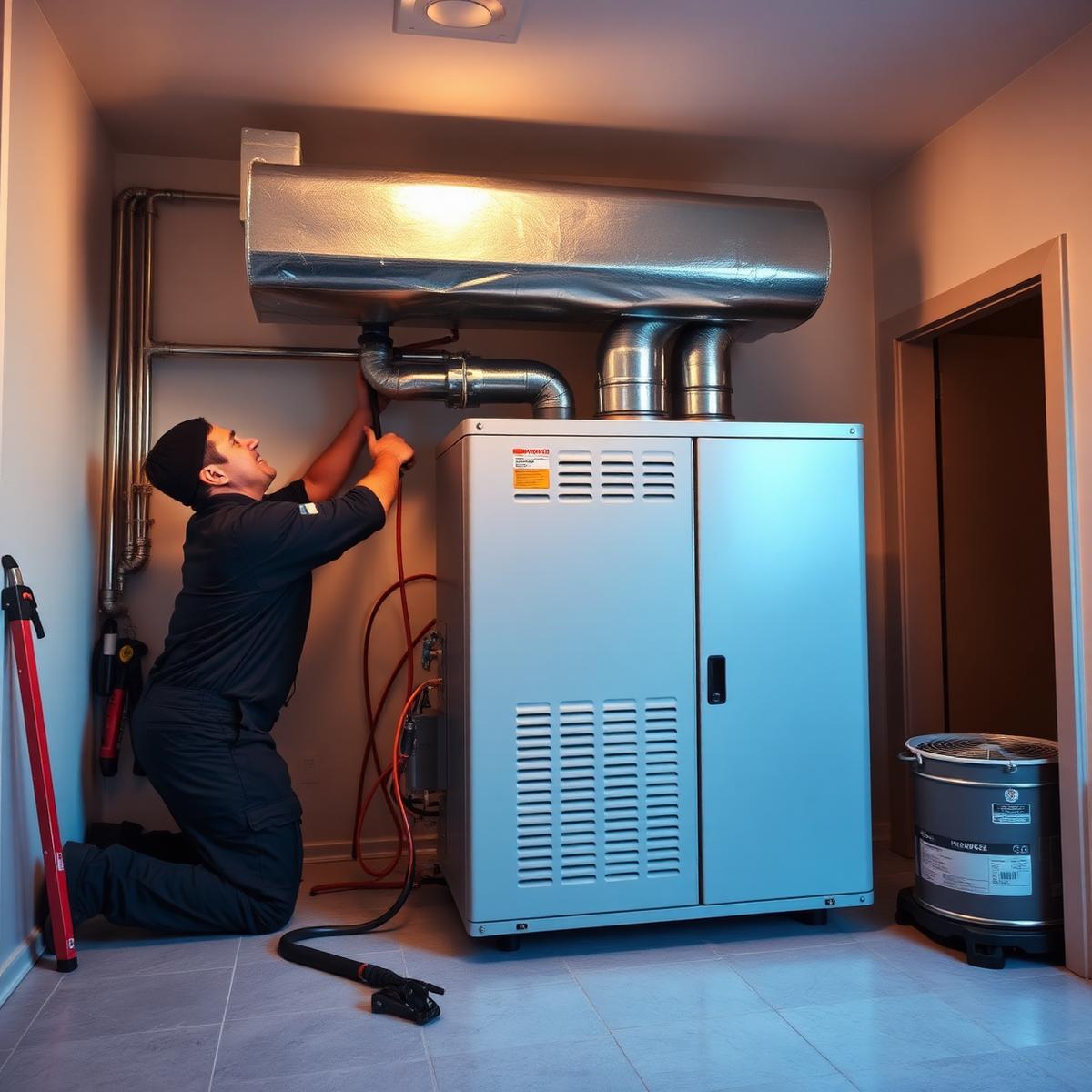 HVAC system installation